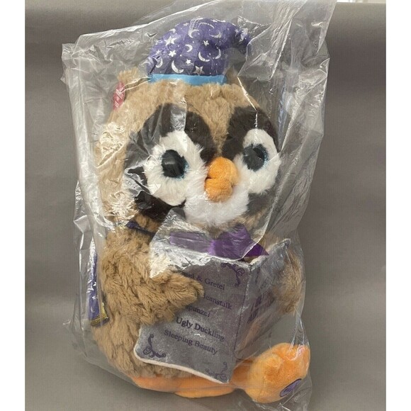 Cuddle Barn Octavius The Storytelling Owl Talking Stuffed 13.5" Wizard Toy NWT - Picture 5 of 7